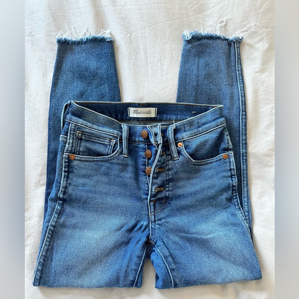 Madewell High Rise Skinny Jeans